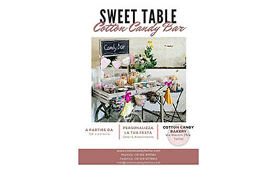 SWEET TABLE: personalizza la tua festa